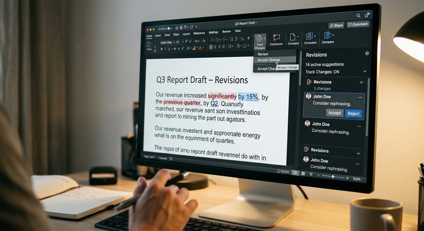 Redigering og gennemsyn: Fra kladde til poleret tekst